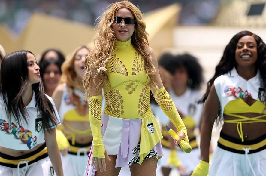 Shakira domina la música del fútbol