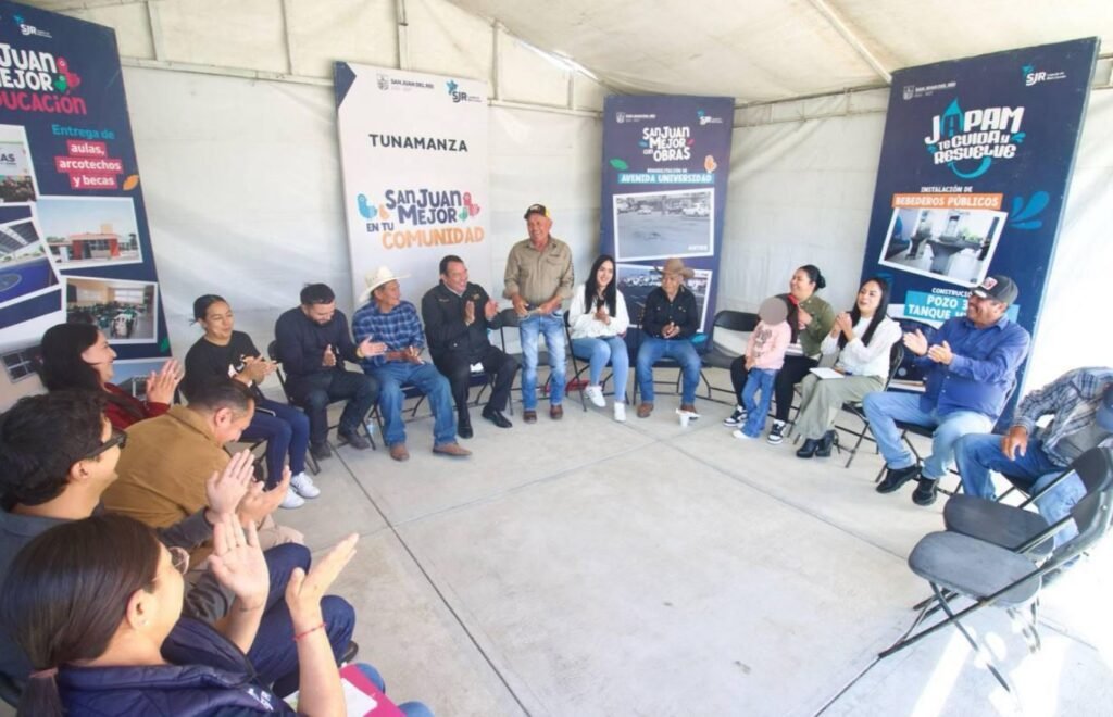 “Lunes en Tunamanza” acerca servicios y atención directa a habitantes de San Juan del Río