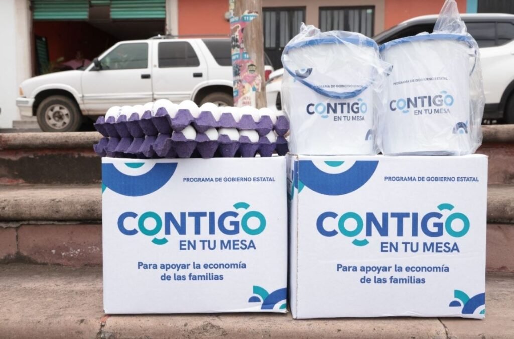 Supervisan entrega de apoyos alimentarios en Huimilpan