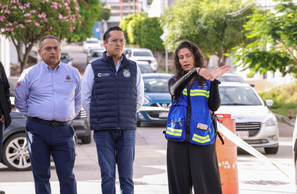 Chepe Guerrero supervisa reparación de socavones en Tejeda para reforzar la seguridad vial