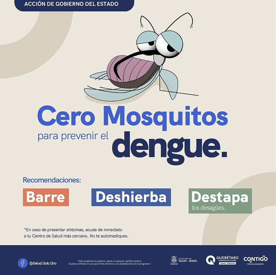 SESA mantiene vigilancia por dengue y llama a reforzar la prevención