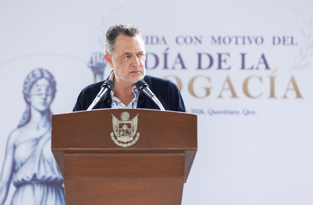 Gobierno reconoce labor de la comunidad jurídica en Querétaro