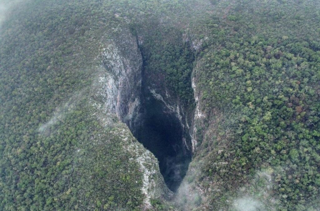 Sótano del Barro: el impresionante abismo natural que esconde la Sierra Gorda