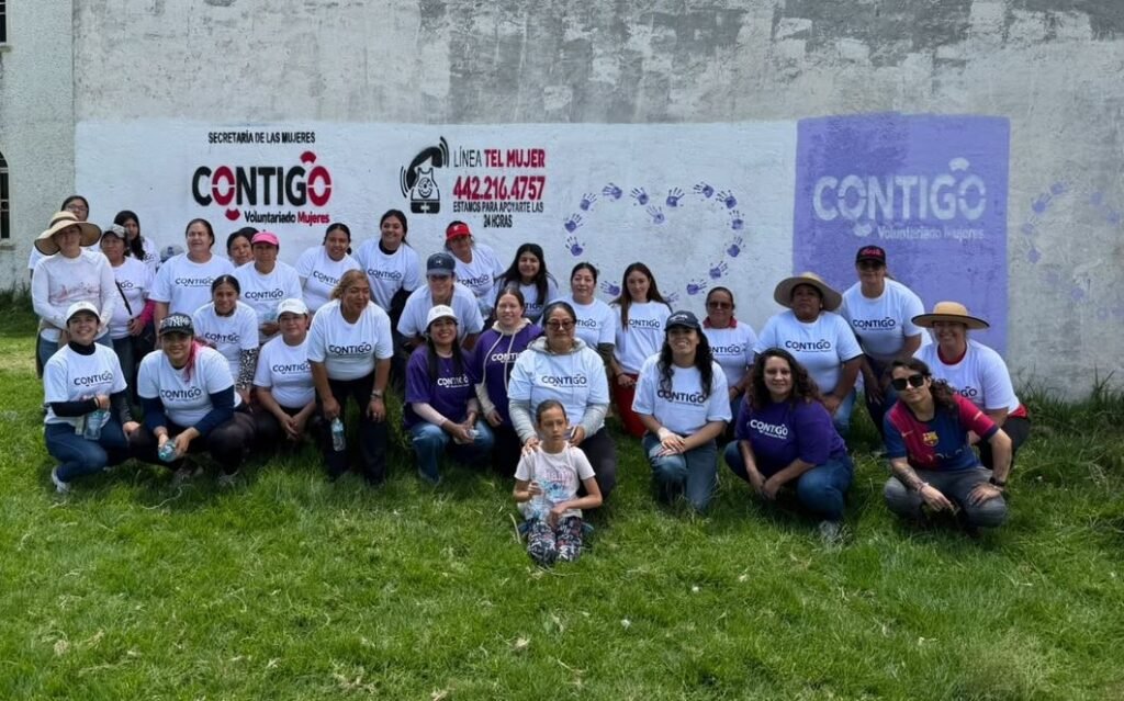 Inicia el Voluntariado “Contigo Mujeres” en Querétaro